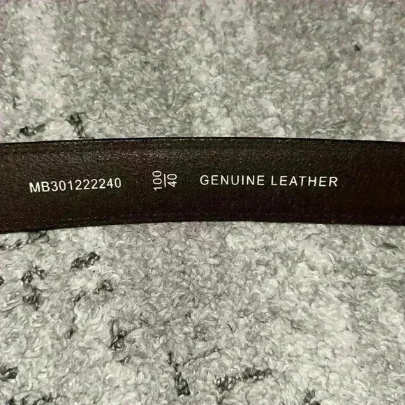 Fossil around the waist around the world full grain cowhide leather belt 40 - Picture 4 of 5